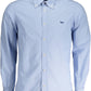 Light Blue Cotton Men Shirt