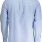Light Blue Cotton Men Shirt