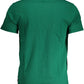 Green Cotton Men T-Shirt