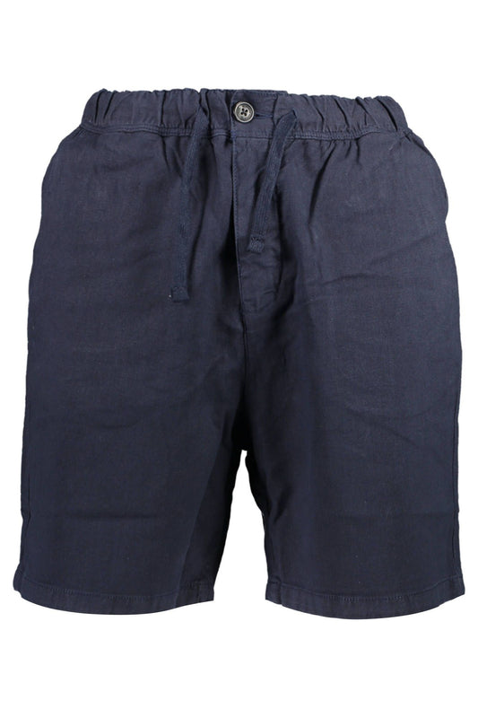 Blue Organic Cotton Men Shorts