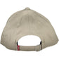 Beige Cotton Men Cap