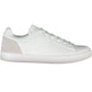 White Polyester Men Sneaker