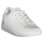 White Polyester Men Sneaker