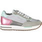 Gray Polyester Women Sneaker