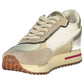 Beige Polyester Women Sneaker