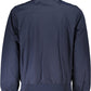 Blue Polyamide Men Jacket