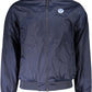 Blue Nylon Men Jacket