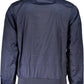 Blue Nylon Men Jacket