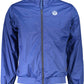 Blue Nylon Men Jacket