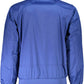 Blue Nylon Men Jacket