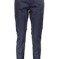 Blue Organic Cotton Women Pants