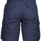 Blue Cotton Men Bermuda Pants