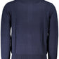 Blue Organic Cotton Men Sweater