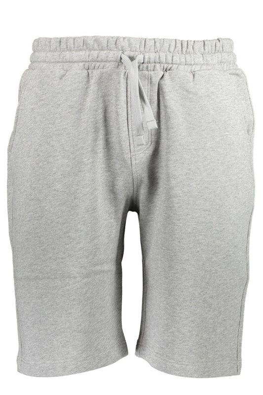 Gray Cotton Men Pant