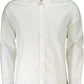 White Cotton Men Shirt