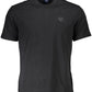 Black Cotton Men T-Shirt