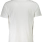 White Cotton Men T-Shirt