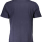 "Blue Organic Cotton Men T-Shirt"