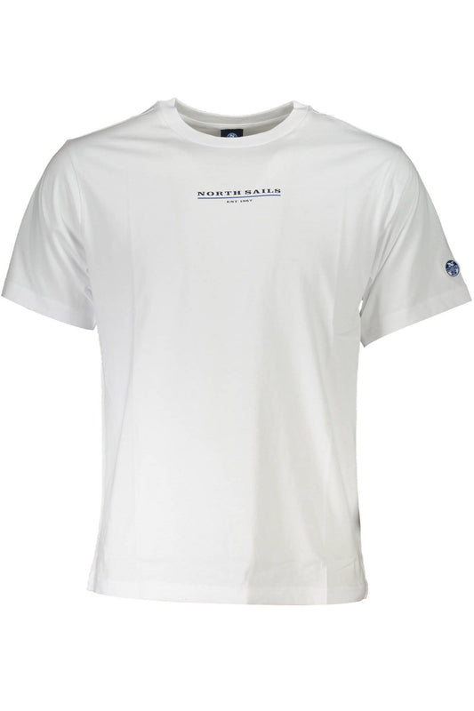 White Organic Cotton Men T-Shirt