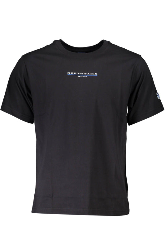 Black Organic Cotton Men T-Shirt