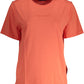 Orange Cotton Women TShirt