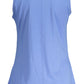 Light Blue Viscose Women Top