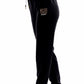 Black Cotton Women Sweatpant