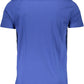 Blue Cotton Men T-Shirt