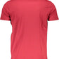 Red Cotton Men T-Shirt