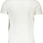 White Cotton Men T-Shirt