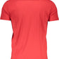 Red Cotton Men T-Shirt
