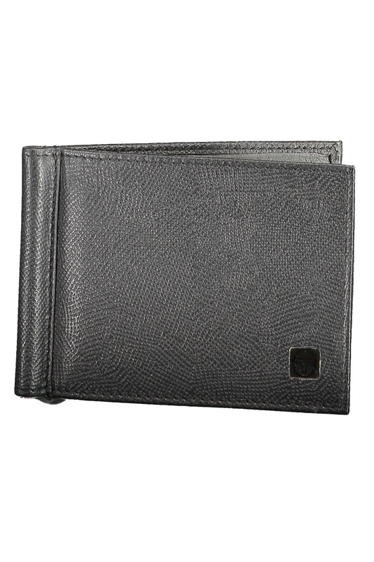 Black Leather Men Wallet