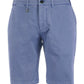 Chic Blue Cotton Bermuda Shorts