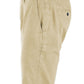 Beige Cotton Blend Bermuda Shorts