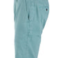 Chic Green Cotton Bermuda Shorts - Stretch Fit