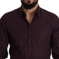 Regal Purple Slim Fit Dress Shirt
