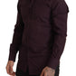 Regal Purple Slim Fit Dress Shirt
