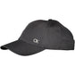 Black Cotton Men Cap