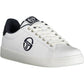 White Polyester Men Sneaker