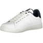 White Polyester Men Sneaker