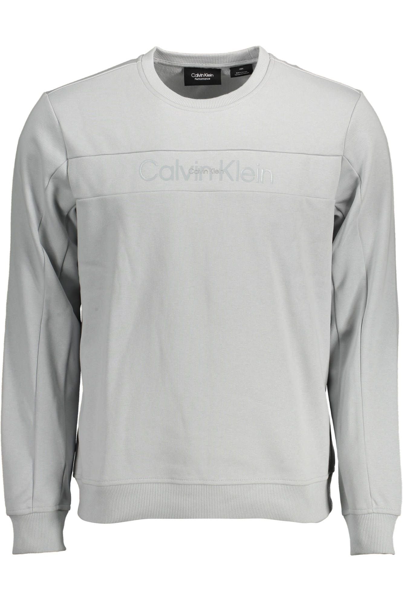 Gray Cotton Men Sweater