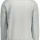 Gray Cotton Men Sweater