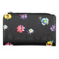 Black Polyurethane Women Wallet