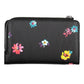Black Polyurethane Women Wallet