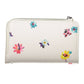 White Polyurethane Women Wallet