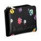 Black Polyurethane Women Wallet