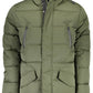 Green Polyester Men Jacket