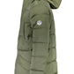 Green Polyester Men Jacket