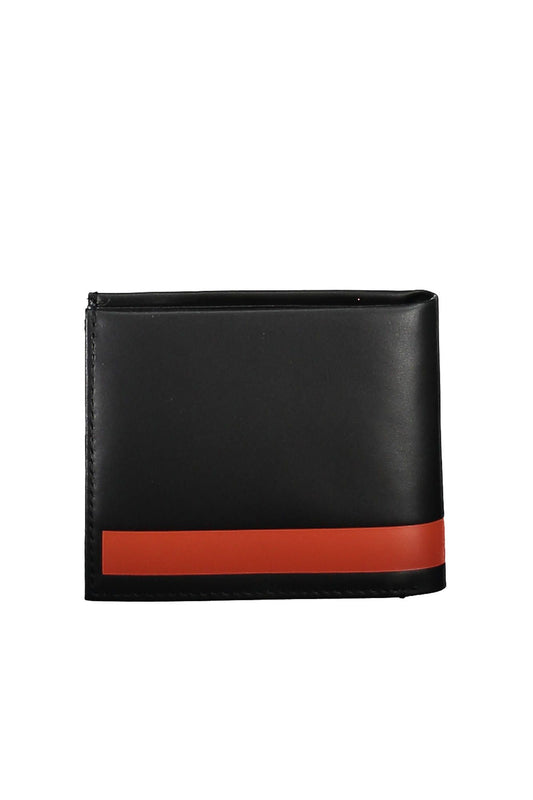 Black Leather Men Wallet