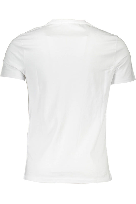 White Cotton Men T-Shirt